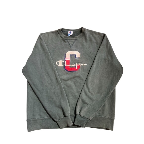 Vtg Champion Sweatshirt Sweater Streetwear Pullover Hip Hop Y2K Sz XXL - Picture 1 of 16